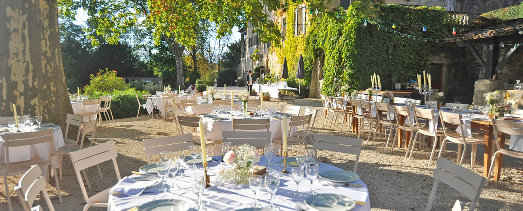 weddings domaine de Blacons